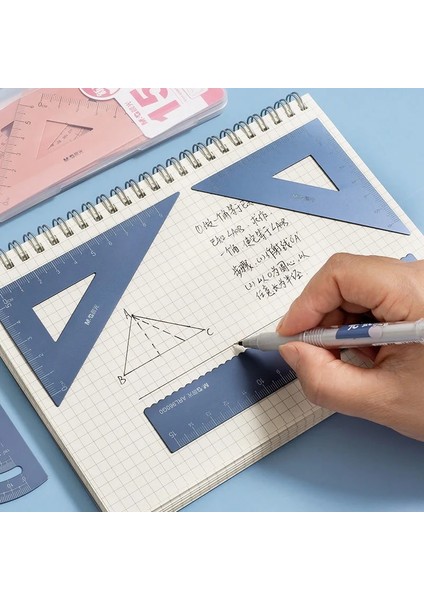 Siyah Stil 4 Adet Alüminyum Cetvel Seti Alüminyum Alaşımlı Metal Geometri Matematik Çizim Pusula Kırtasiye Matematik Okul Ofis Malzemeleri Için (Yurt Dışından) fırsatları