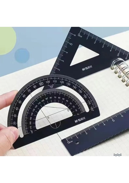Siyah Stil 4 Adet Alüminyum Cetvel Seti Alüminyum Alaşımlı Metal Geometri Matematik Çizim Pusula Kırtasiye Matematik Okul Ofis Malzemeleri Için (Yurt Dışından) indirimleri