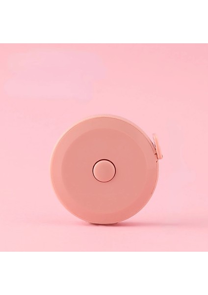 Pembe Tarzı Kırtasiye ve Okul Malzemelerinin Taşınabilir Depolaması Için Çok Renkli 1pc Otomatik Teleskopik Mezura (Yurt Dışından)