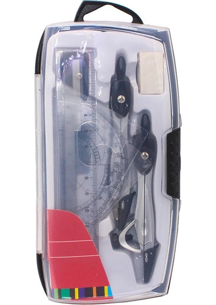 Pusula Seti Kırtasiye Cetvel Matematik Geometri Öğrenciler Için Silgi Okul Iletki Çizim Seti Kareler (Yurt Dışından) fırsatları