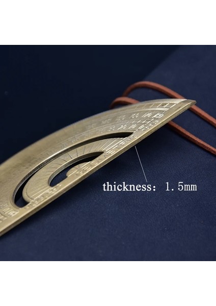 Cccagya H003 Uzunluk 10 cm Yüksek Li Bakır Iletki Ofis ve Okul Malzemeleri Okul Eğitim Malzemeleri Ölçme Araçları (Yurt Dışından) modelleri