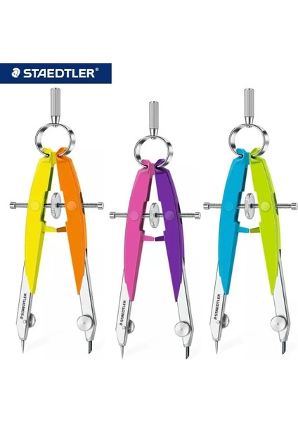 F Tarzı Almanya Staedtler 556 # Yüksek Hassasiyetli Öğrenci Profesyonel Tasarım Çizim Geometrik Pusulalar (Yurt Dışından)