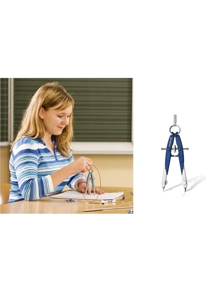 F Tarzı Almanya Staedtler 556 # Yüksek Hassasiyetli Öğrenci Profesyonel Tasarım Çizim Geometrik Pusulalar (Yurt Dışından)