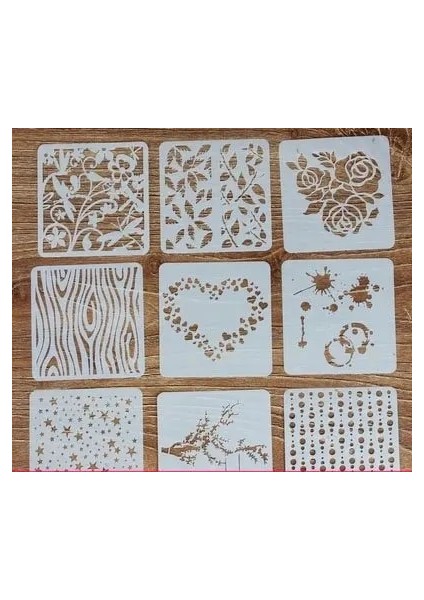 Siyah Stil Tema Dantel El Yapımı Diy Kişiselleştirilmiş Boyama Çizim Içi Boş Şablon Sprey Versiyonu Gölge Boya Öğrenme Unisex 2021 (Yurt Dışından) fiyatları