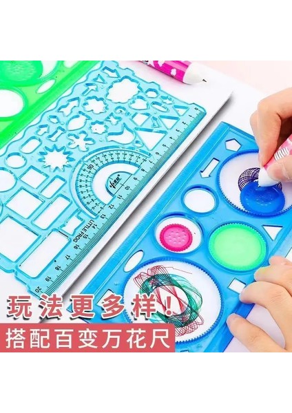 Kızlarpinksofttape Stili Çok Fonksiyonlu Cetvel, Esnek Cetvel, Çizim Fonksiyonu, Sürekli Değişen, Çok Yönlü Ilkokul Cetvel Seti, Manuel Kopya Şablonu (Yurt Dışından) fırsatları