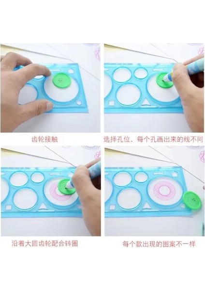 Kızlarpinksofttape Stili Çok Fonksiyonlu Cetvel, Esnek Cetvel, Çizim Fonksiyonu, Sürekli Değişen, Çok Yönlü Ilkokul Cetvel Seti, Manuel Kopya Şablonu (Yurt Dışından) indirimleri