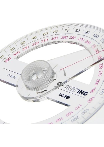 Tüm Dairesel 10 cm Plast Derece Işaretçi Iletki Cetvel Açı Bulucu Okul Ofis Malzemeleri Için Salıncak Kolu (Yurt Dışından) fırsatları