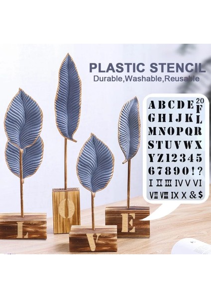 Et Plastik Planlayıcı Dıy Çizim Şablonu Günlük Günlük Şablon Seti Malzeme Model Numarası I (Yurt Dışından) fiyatları