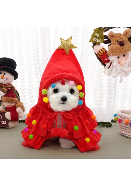 Saf Kediler ve Köpekler Noel Evcil Hayvan Pelerin Pelerin Kılık Değiştirme (Yurt Dışından) modelleri