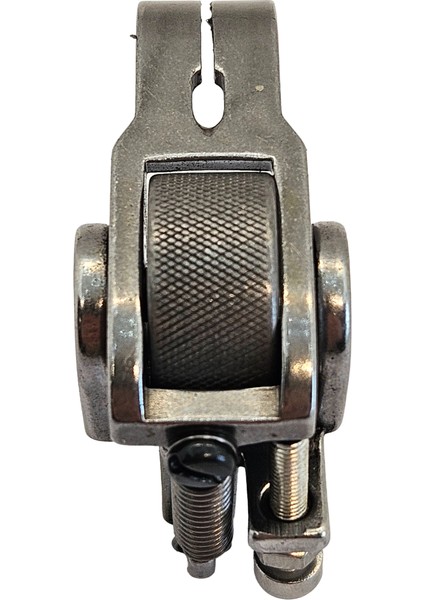 Düz Makine Mont ve Ceket Metal Tırtıllı Rulmanlı Teker Dar Ayak / JY314 modelleri