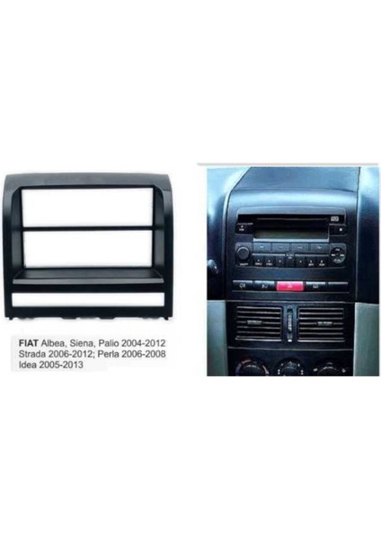 Tekno Trust 1 Yıl Fiat Albea-Palio Double Teyp Çerçevesi fiyatları