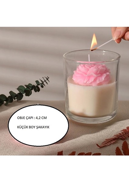 Şakayık Mum Silikon Kalıbı Küçük Boy 4,2 cm Zarif Tasarım ile Estetik Dekorasyon fiyatları