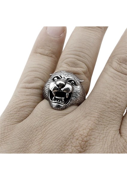 Erkek Yüzük Gümüş 925 Motorcu Kaplan fiyatları