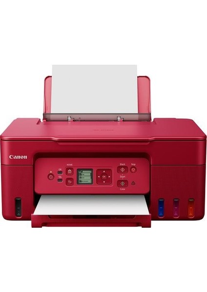 Pixma G3470 Wifi Mürekkep Püskürtmeli Çok Fonksiyonlu Yazıcı - Kırmızı