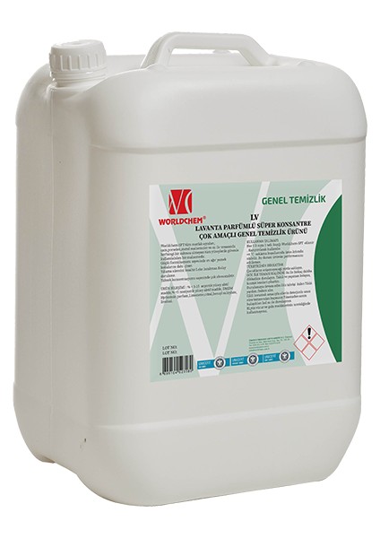 Lavanta Esanslı Süper Konsantre Genel Temizlik Ürünü LV100 10 kg