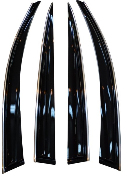 Volkswagen Golf 7 Kromlu Cam Rüzgarlığı 4-Lü Takım 2012-2020 Arası