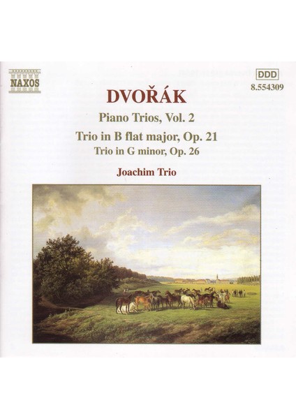 Dvorak: Pıano Trıo No. 1, Op. 21, Pıano Trıo No. 2-Cd