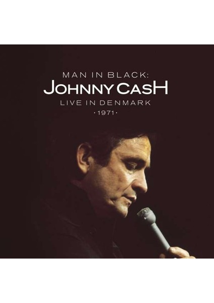 Man In Black: Lıve In Denmark 1971-CD