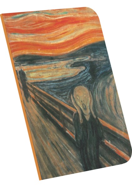 A4 Defter 12 Edward Munch The Scream 1893 Çizgisiz 64 Sayfa 21X29,7 cm