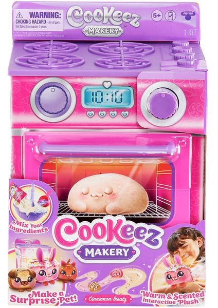 Cookeez Maker Cookeez Makery Fırın Mis Sıcak Sürpriz Çörek Pembe 23500