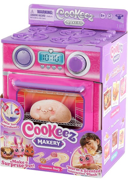 Cookeez Maker Cookeez Makery Fırın Mis Sıcak Sürpriz Çörek Pembe 23500