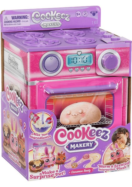 Cookeez Maker Cookeez Makery Fırın Mis Sıcak Sürpriz Çörek Pembe 23500