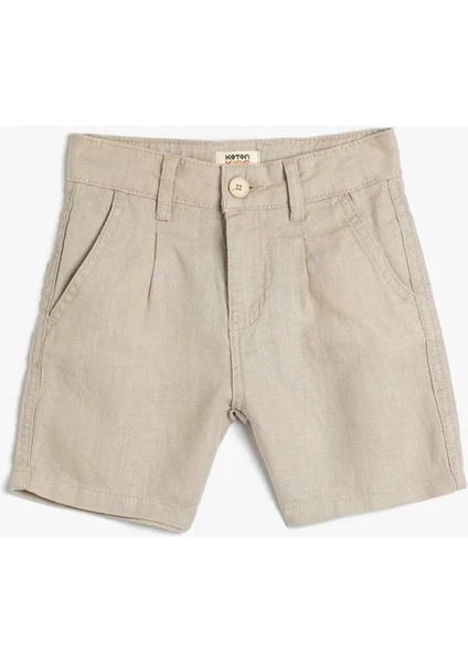 Pamuk Keten Shorts