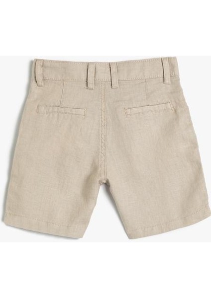 Pamuk Keten Shorts