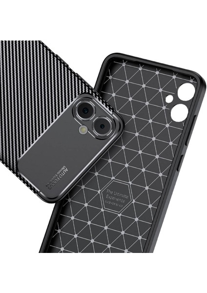 Samsung Galaxy A05 ile Uyumlu Kılıf Focus Karbon Tasarım Telefon Kılıfı Kapak modelleri