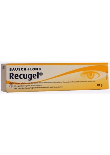 Bausch + Lomb Recugel Göz Jeli 10 gr 2 Adet