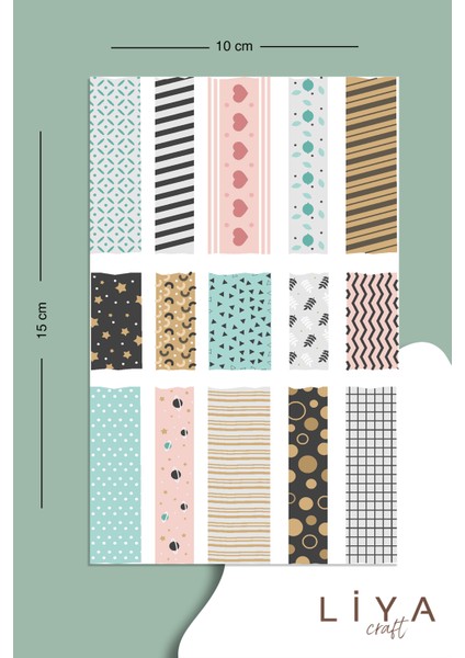 Muhteşem 7 Sayfa Planlayıcı Sticker Set fırsatları