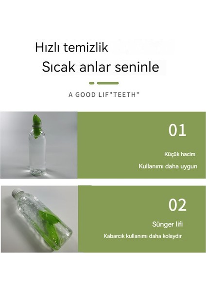 Eye Drops Edamame Fırçası, Bezelye Fırçası, Bardak Temizleme Süngeri, Üç Sünger (Yurt Dışından)