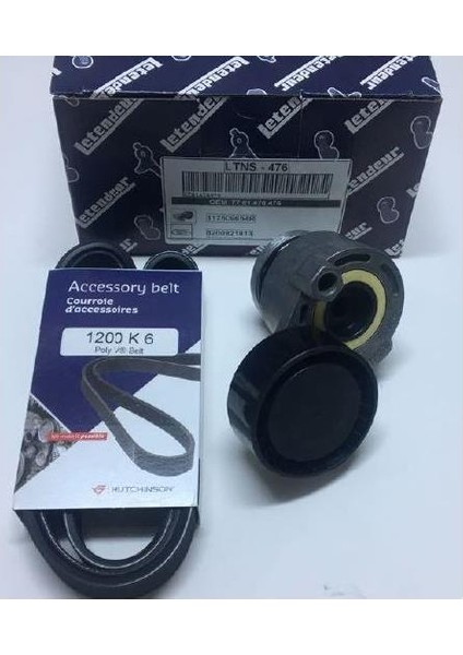 Alternatör Kayış Kit Clio 2-3-4 Kangoo Megane 2-3 Dokker Duster Lodgy Sandero 1/2 K4M K9K LTNS476