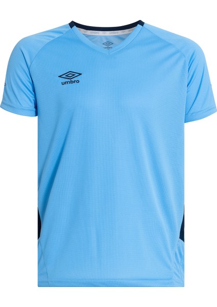 Erkek Mavi Antrenman T-Shirtü - TF-0166 Umbro Deer Training T-Shirt Blue - Mavi Erkek T-Shirt