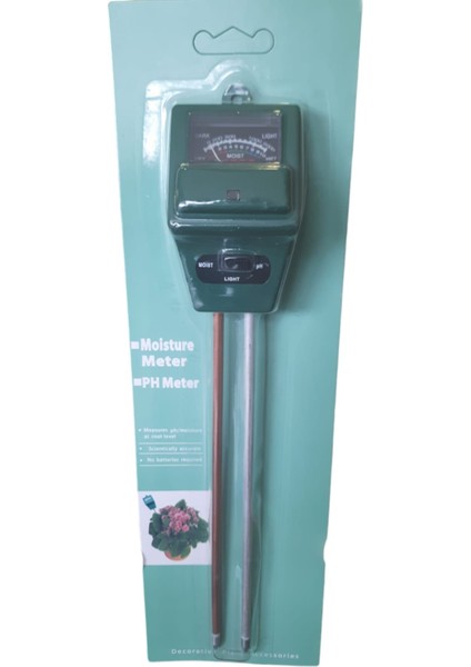 Toprak Ph Metre Nem ve Işık Şiddeti Ölçer modelleri