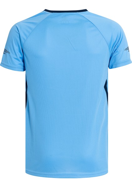 Erkek Mavi Antrenman T-Shirtü - TF-0166 Umbro Deer Training T-Shirt Blue - Mavi Erkek T-Shirt modelleri