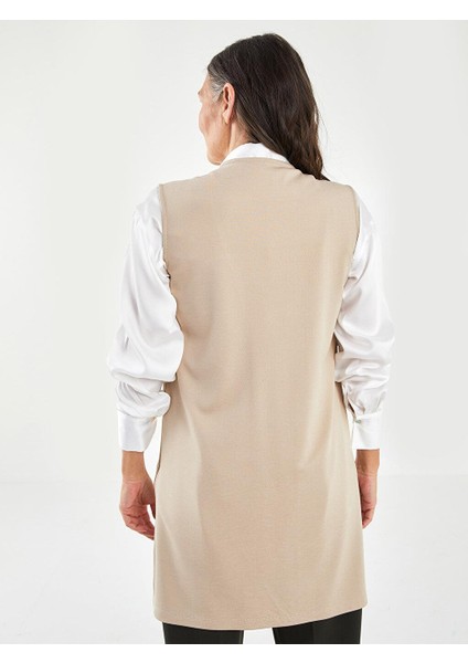 Lcw Grace Kadın V Yaka Düz Yelek indirimleri