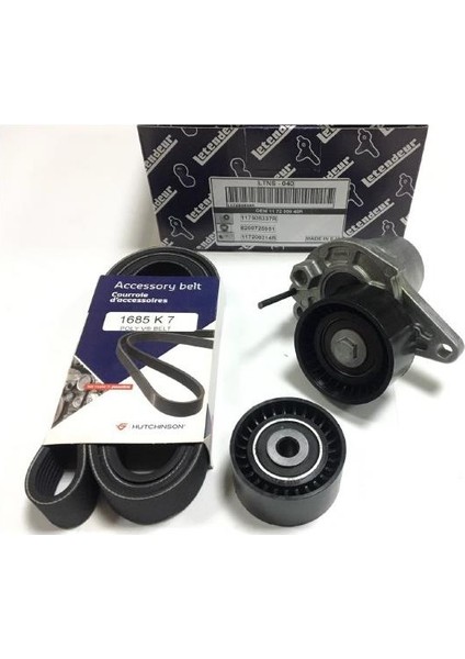 Alternatör Kayış Set Kadjar Koleos 2 Megane 3/4 Trafic 3 Talisman Qashqai 2 J11 1,6 Dci R9M LTNS040