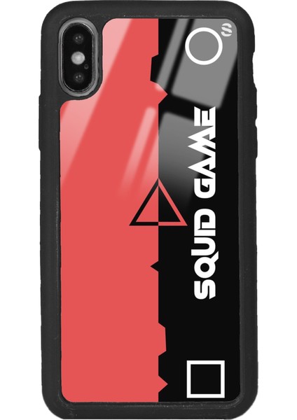 Apple iPhone Xs Max Squid Game Tasarımlı Glossy Telefon Kılıfı