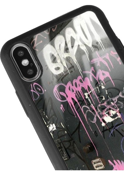 Apple iPhone Xs Max Sings Tasarımlı Glossy Telefon Kılıfı modelleri