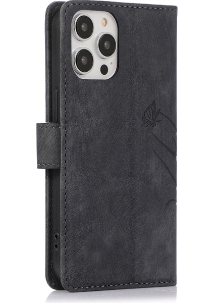 Zhstore-Iphone 13 Pro Max Için Orkide Deri Kılıf (Yurt Dışından) fırsatları