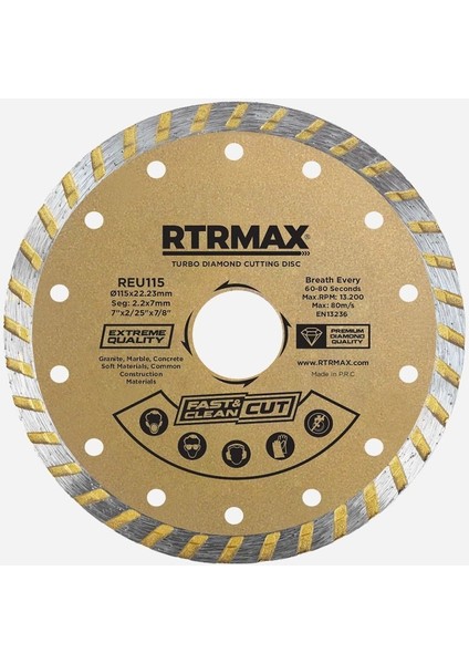 180 Turbo Elmas Testere Rtrmax