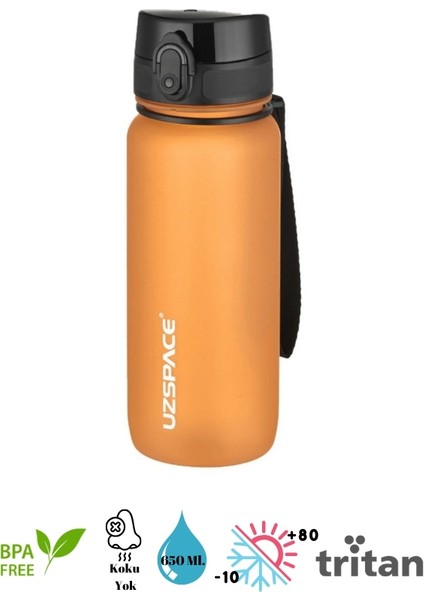 Soft Touch Tritan Su Matarası - 650ML