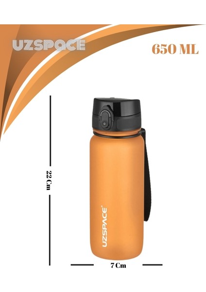 Soft Touch Tritan Su Matarası - 650ML fiyatları