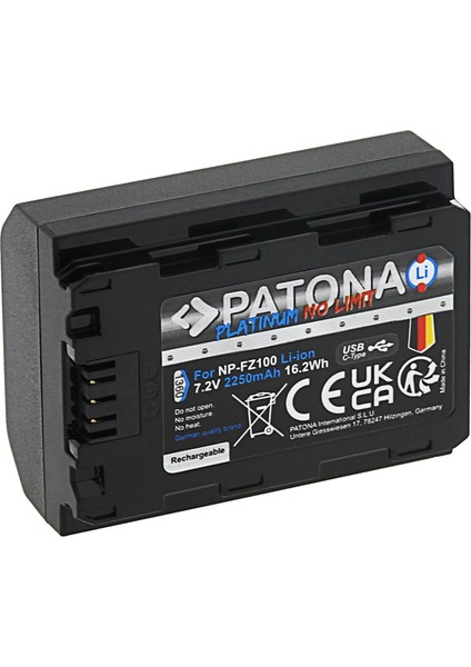 Platinum Batarya Sony NP-FZ100 Için modelleri
