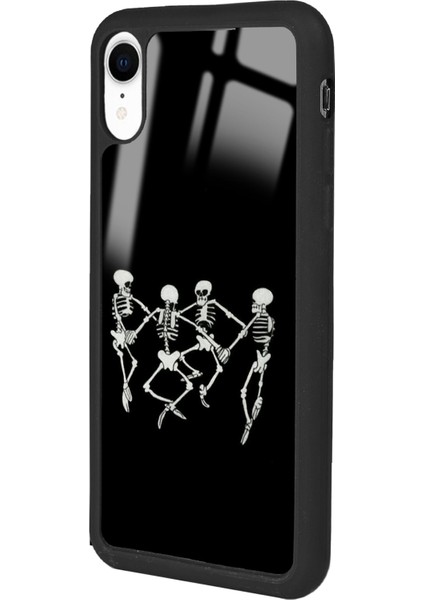 Apple iPhone Xr Dancer Skeleton Tasarımlı Glossy Telefon Kılıfı fırsatları
