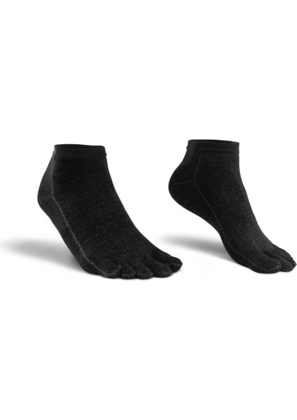 Mantar Önleyici Parmaklı Soket Gümüş Çorap