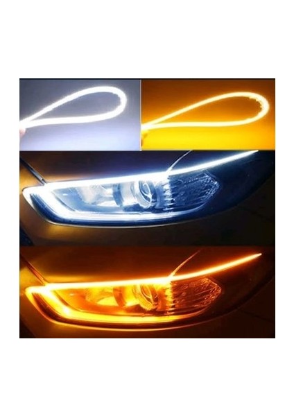 Renault Megane 2 Uyumlu Far Üstü Kayar LED fiyatları
