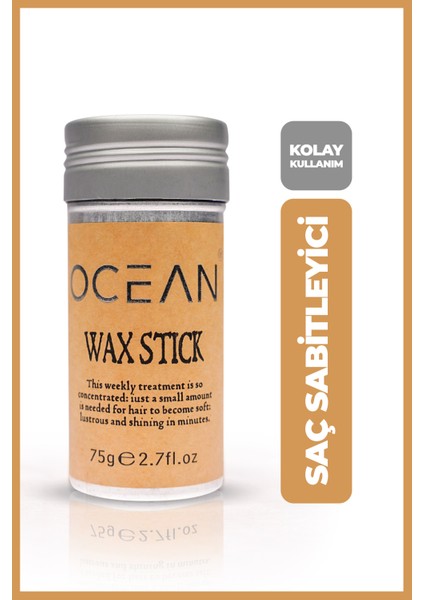 Hair Wax Stick Saç Şekillendirici, Sabitleyici, Saç Waxı