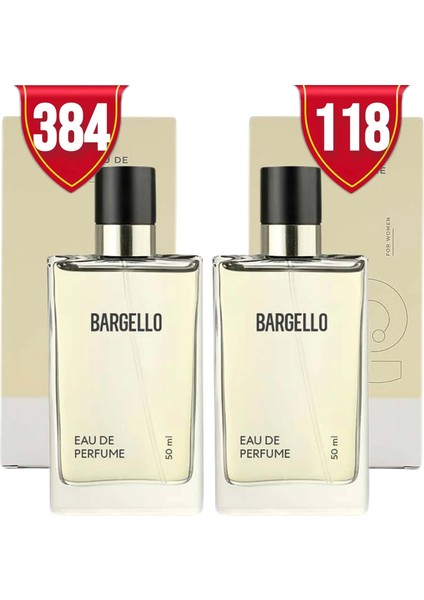384 Kadın Parfüm Floral + 118 Kadın Parfüm Floral 50 ml Edp